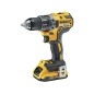 DeWALT Outillage - Perceuse-visseuse compacte XR 18V, 2 batteries 2Ah DCD791D2