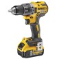 DeWALT Outillage - Perceuse-visseuse compacte sans fil 18V, 2 batteries 5Ah XR DCD791P2