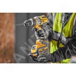 DeWALT Outillage - Perceuse-visseuse à percussion sans fil 18V FLEXVOLT ADVANTAGE DCD999NT