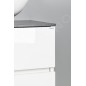 Sapho Odetta - Meuble-vasque, 1180x500x435 mm, blanc brillant DT120-3030 Sapho Odetta - Meuble-vasque, 1180x500x435 mm, blanc brillant DT120-3030