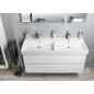 Sapho Odetta - Meuble-vasque, 1180x500x435 mm, blanc brillant DT120-3030 Sapho Odetta - Meuble-vasque, 1180x500x435 mm, blanc brillant DT120-3030