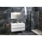 Sapho Odetta - Meuble-vasque, 1180x500x435 mm, blanc brillant DT120-3030 Sapho Odetta - Meuble-vasque, 1180x500x435 mm, blanc brillant DT120-3030