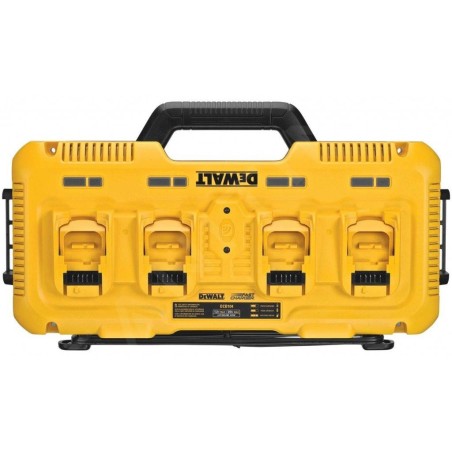 DeWALT Accessoires - Chargeur 4A avec 4 ports, pour batteries 10,8/54 V DCB104