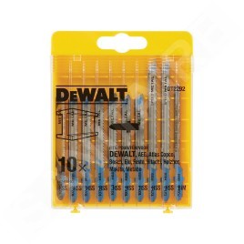 DeWALT Accessoires - Set de 10 lames de scie sauteuse pour les métaux DT2292