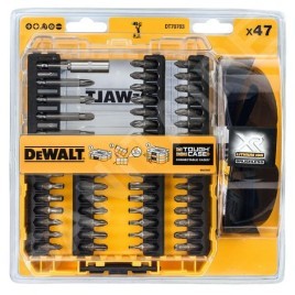 DeWALT Accessoires - Jeu d'accessoires de vissage de 47 pièces, lunettes de travail DT70703