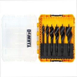 DeWALT Accessoires - Set de 6 forets à bois à trois pointes DT90238