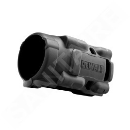 DeWALT Accessoires - Housse de protection en caoutchouc pour clé à chocs, noire PB921.22.23