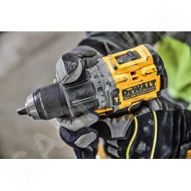DeWALT Outillage - Perceuse AKU 18V à percussion, 1x batterie 1,7 Ah POWERSTACK, chargeur DCD805E1T