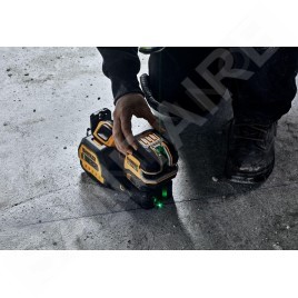 DeWALT Outillage - Laser croix verte sans fil 12/18V, sans batterie ni chargeur DCE825NG18