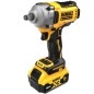 DeWALT Outillage - Clé à chocs sans fil 18V, 2 batteries 5.0 Ah XR, chargeur DCF891P2T