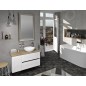Sapho Odetta - Armoire inférieure 300x500x435 mm, 1 porte, blanc brillant DT300-3030 Sapho Odetta - Armoire inférieure 300x500x435 mm, 1 porte, blanc brillant DT300-3030