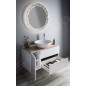 Sapho Odetta - Armoire inférieure 300x500x435 mm, 1 porte, blanc brillant DT300-3030 Sapho Odetta - Armoire inférieure 300x500x435 mm, 1 porte, blanc brillant DT300-3030