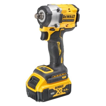 DeWALT Outillage - Clé à chocs AKU 18V, 2x batterie 5,0 Ah XR, chargeur DCF921P2T