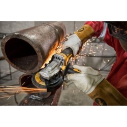 DeWALT Outillage - Meuleuse d'angle sans fil 18V 125 mm, sans batterie ni chargeur DCG405FN