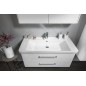 Sapho Theia - Meuble lavabo 1014x432x442 mm, 2 tiroirs, blanc TH105-3030 Sapho Theia - Meuble lavabo 1014x432x442 mm, 2 tiroirs, blanc TH105-3030
