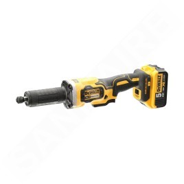 DeWALT Outillage - Meuleuse droite sans fil 18V, 2 batteries 5,0 Ah, chargeur DCG426P2