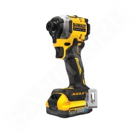 DeWALT Outillage - Set perceuse à percussion et clé à choc sans fil 18V,  2 batteries 5,0 Ah POWERSTACK, chargeur DCK2050H2T