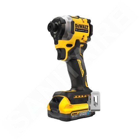 DeWALT Outillage - Set perceuse à percussion et clé à choc sans fil 18V,  2 batteries 5,0 Ah POWERSTACK, chargeur DCK2050H2T