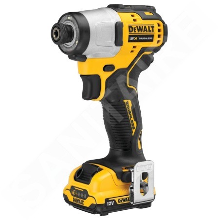 DeWALT Outillage - Set perceuse-visseuse et clé à chocs 12V, 2 batteries 3.0 Ah XR, chargeur DCK2110L2T