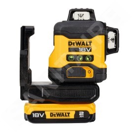DeWALT Outillage - Laser croix verte 18V sans fil, 1 batterie 2.0 Ah XR, chargeur DCLE34031D1