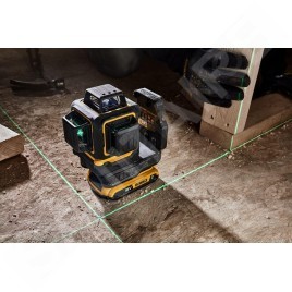 DeWALT Outillage - Laser croix verte 18V sans fil, 1 batterie 2.0 Ah XR, chargeur DCLE34031D1