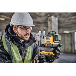 DeWALT Outillage - Laser croix verte 18V sans fil, 1 batterie 2.0 Ah XR, chargeur DCLE34031D1