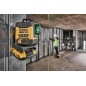 DeWALT Outillage - Laser croix verte 18V sans fil, 1 batterie 2.0 Ah XR, chargeur DCLE34031D1
