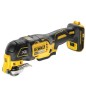 DeWALT Outillage - Meuleuse oscillante sans charbon AKU 18V avec accessoires, 2 batteries XR de 5,0 Ah, chargeur DCS356P2 DeWALT Outillage - Meuleuse oscillante sans charbon AKU 18V avec accessoires, 2 batteries XR de 5,0 Ah, chargeur DCS356P2