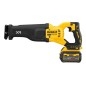 DeWALT Outillage - Scie sabre compacte AKU 18V, 1x batterie FLEXVOLT 6.0 Ah, chargeur DCS386T1 DeWALT Outillage - Scie sabre compacte AKU 18V, 1x batterie FLEXVOLT 6.0 Ah, chargeur DCS386T1