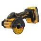 DeWALT Outillage - Meuleuse universelle sans fil 18V, 2 batteries 1.7 Ah POWERSTACK, chargeur DCS438E2T