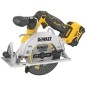 DeWALT Outillage - Scie circulaire sans fil 12V 140 mm, 2 batteries 5,0 Ah XR, chargeur DCS512P2