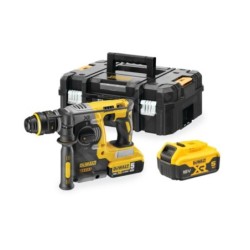 DeWALT Outillage - Marteau combiné AKU 18V SDS Plus, 2x batterie 5.0 Ah XR, chargeur DCH273P2T