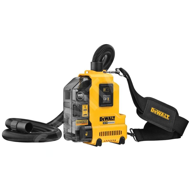 DeWALT Accessoires - Aspirateur sans fil 18V pour marteaux rotatif SDS plus, sans batterie ni chargeur DWH161N