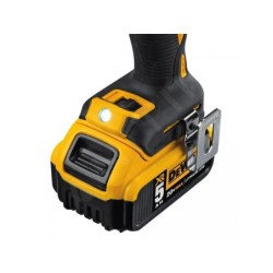 DeWALT Outillage - Perceuse à percussion sans fil 18V, 3 batteries 5.0 Ah Li-lon, chargeur DCD996P3
