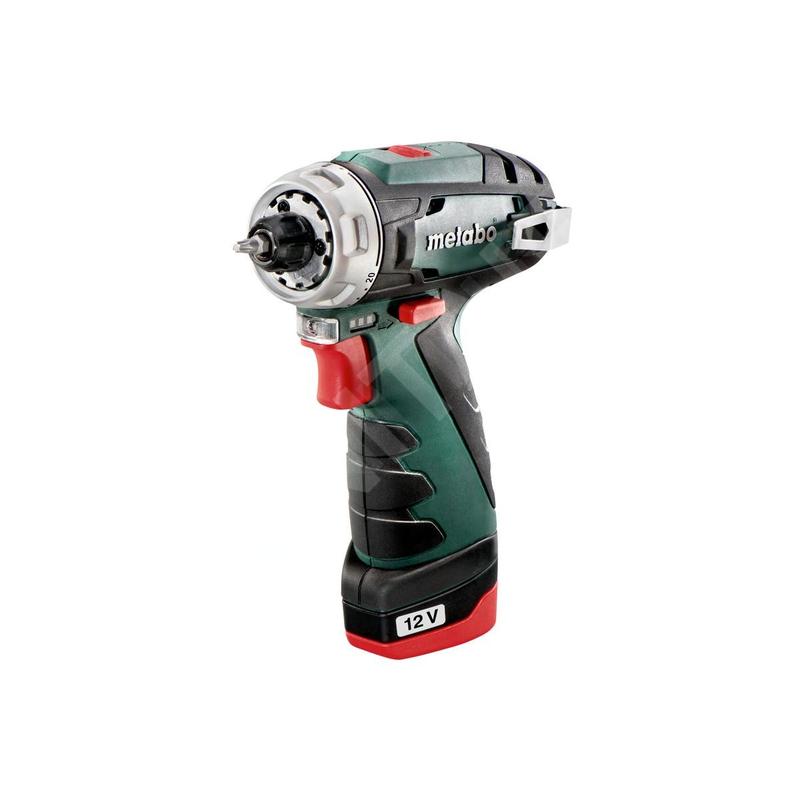 Metabo Outillage - Tournevis de perçage AKU 12V, 2x batterie 2 Ah, chargeur 600080500