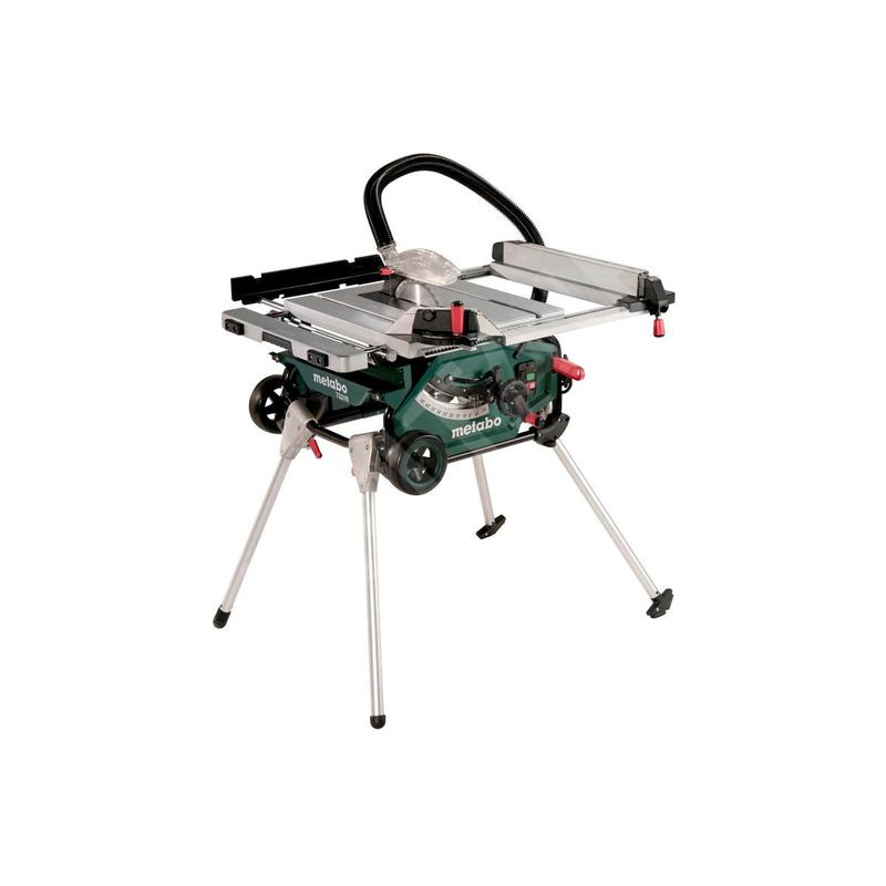 Metabo Outillage - Scie circulaire de table 216 mm, 1500 W, avec avec chariot et socle 600667000