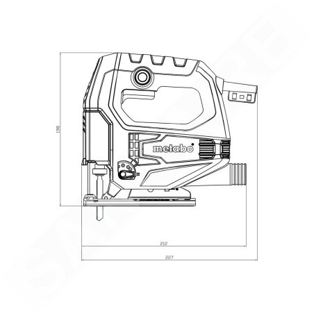 Metabo Outillage - Scie sauteuse pendulaire 450 W 601030500