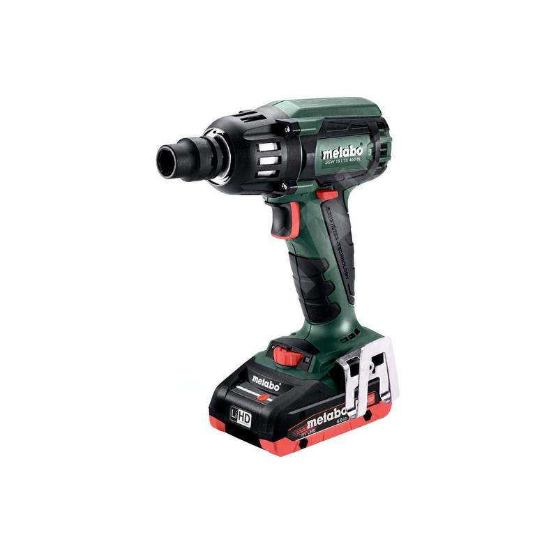 Metabo Outillage - Clé à chocs sans fil 18V, 2x batteries 4.0 Ah LiHD, chargeur 602205800