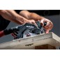 Metabo Outillage - Scie circulaire sans fil 18V 165 mm, rail de guidage, sans batterie ni chargeur 691195000