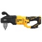 DeWALT Outillage - Perceuse d’angle sans fil 18V, sans batterie ni chargeur DCD444N