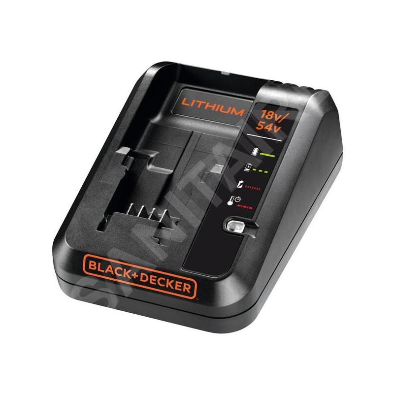 BLACK+DECKER Accessoires - Chargeur 2A, pour batteries 18/54 V BDC2A-QW