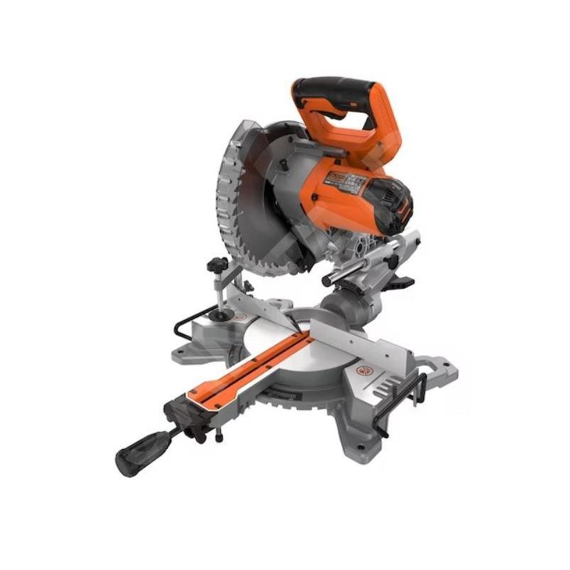 BLACK+DECKER Outillage - Scie à onglet radiale 1500 W BES701-QS