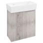 Sapho Latus - Meuble lavabo 440x500x220 mm, chêne Mocca LT090-1212 Sapho Latus - Meuble lavabo 440x500x220 mm, chêne Mocca LT090-1212