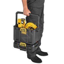 DeWALT Accessoires - Lampe de chantier sans fil LED avec coffret TOUGHSYSTEM DWST08061-1