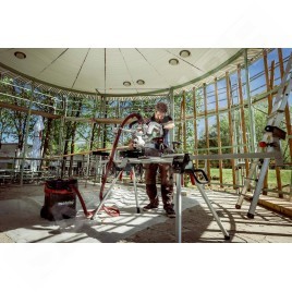 Metabo Outillage - 18V AKU Tronçonneuse et scie à onglets avec déplacement KGS 18 LTX BL 254, 1x batterie 4,0 Ah, chargeur