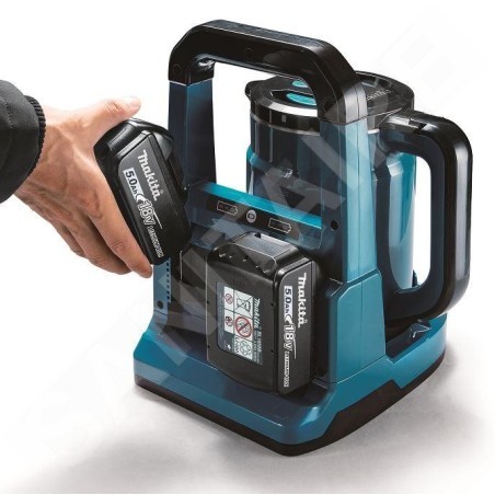 Makita Accessoires - Bouilloire 18V, sans batterie ni chargeur DKT360Z