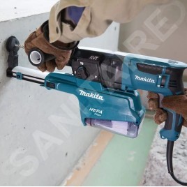 Makita Outillage - Marteau combiné avec aspiration SDS-PLUS 800 W HR2651T