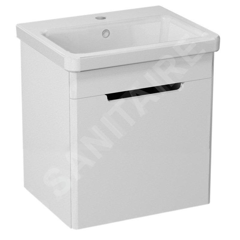Sapho Ella - Meuble lavabo 465x650x385 mm, 1 porte, gauche, blanc EL055-3030 Sapho Ella - Meuble lavabo 465x650x385 mm, 1 porte, gauche, blanc EL055-3030