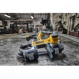 DeWALT Outillage - Scie à ruban sans fil 18V pour le métal, sans batterie ni chargeur DCS378N