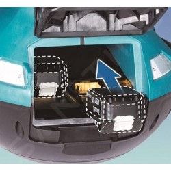 Makita Accessoires - Lampe de chantier LED, alimentation sur secteur ou batterie LXT DEADML810
